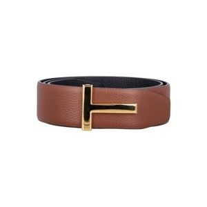 Tom Ford Grain Leather Icon Belt - NWT